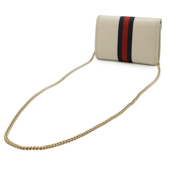 GUCCI Red Leather Shoulder Bag - Picture 3 of 9